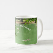 Mug Lac d'été et canards (Devant droit)
