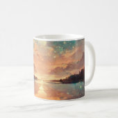 Mug Lac Dreamlike et Sunset | Landscape (Devant droit)