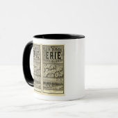 Mug Lac Érié et chemin de fer de l'Ouest (Devant gauche)
