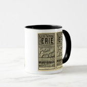 Mug Lac Érié et chemin de fer de l'Ouest (Devant droit)