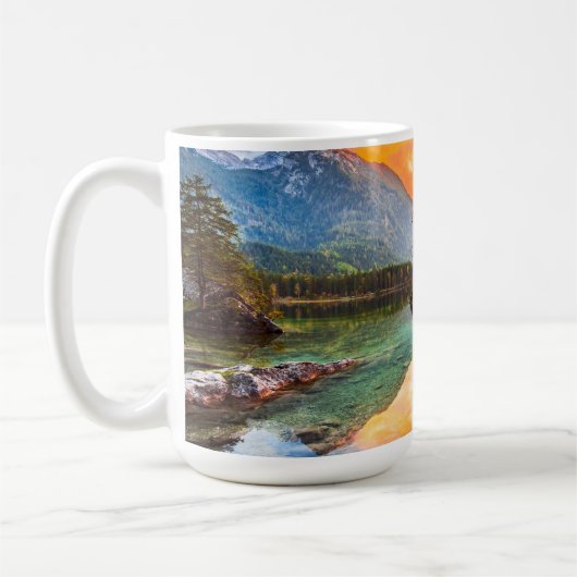 Mug Lac Hintersee, Bavière, Allemagne (Gauche)