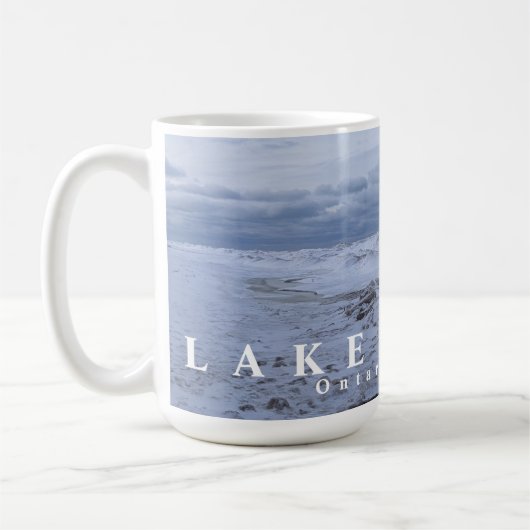 Mug Lac Huron Winter (Gauche)