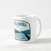 Mug Lac Lowell Idaho Cabane de pêche (Devant droit)
