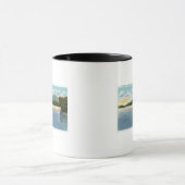 Mug Lac Middle Saranac Vue sur le Mont Ampersand (Centre)