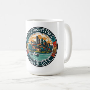 Mug Lac Minnetonka, Minnesota pêche et navigation de p