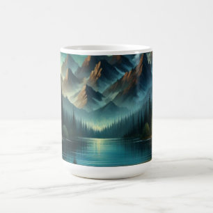 Mug Lac Mountain/cabine sous les étoiles