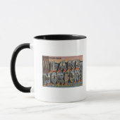 Mug Lac Norfork, Arkansas - Scènes de grandes lettres (Gauche)