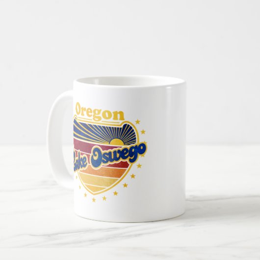 Mug Lac Oswego Oregon (Devant gauche)