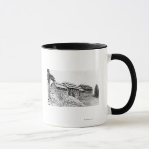 Mug Lac PhotographCrater de loge de lac crater, OU