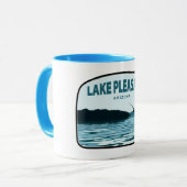 Mug Lac Pleasant Arizona Fishing Rod (Devant gauche)