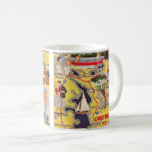 Mug Lac Rétro Sunapee NH (Devant droit)