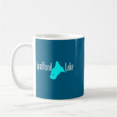 Mug Lac Sfford New Hampshire Graphisme (Gauche)