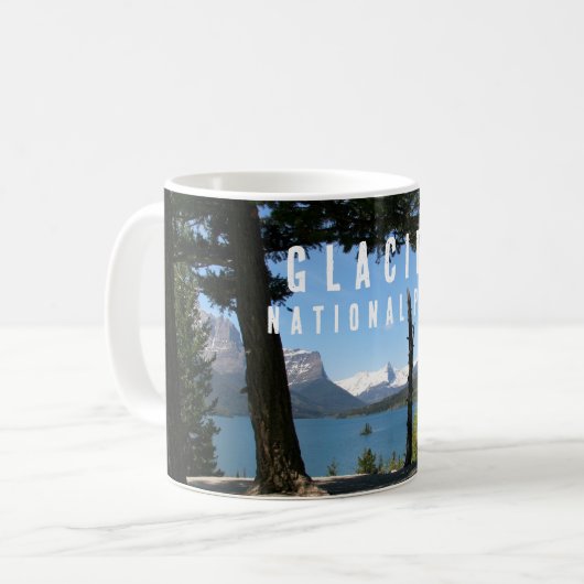 Mug Lac St. Mary, Parc national des Glaciers, Montana  (Devant gauche)