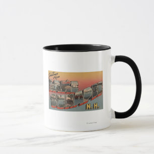 Mug Lac Sunapee, New Hampshire - Grande Lettre