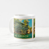Mug Lac Supérieur Pictures Rocks (Devant gauche)