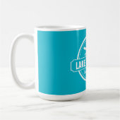 Mug Lac Supérieur, ville sur mesure, nom, ancre, pagai (Gauche)