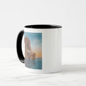 Mug Lac Tahoe, CA - Rocher de la grotte depuis la vue (Devant gauche)
