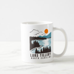 Mug Lac Tillery Caroline du Nord Été Vie Lac Bateau