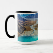 Mug Lac Turquoise Tekapo Alpes Sud Panorama Photo (Gauche)