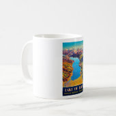Mug Lac vintage de Thun Suisse Voyage (Devant gauche)