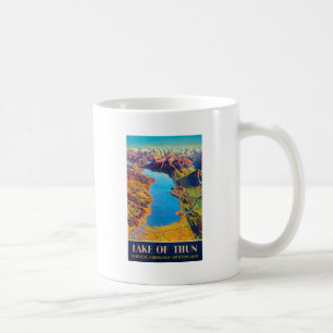 Mug Lac vintage de Thun Suisse Voyage