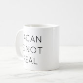 Mug Lacan n'est pas une vraie boue (Devant gauche)