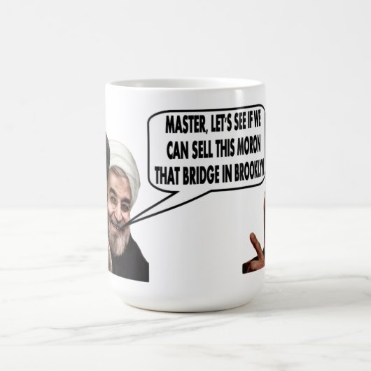 MUG L'ACCORD IRANIEN D'OBAMA (Centre)