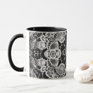Mug Lace Floral Harmony