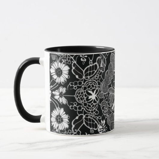 Mug Lace Floral Harmony (Gauche)