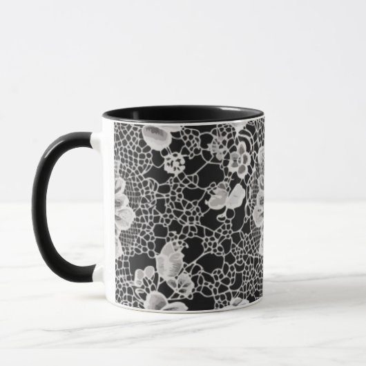 Mug Lace Floral Harmony (Gauche)