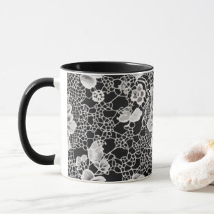 Mug Lace Floral Harmony