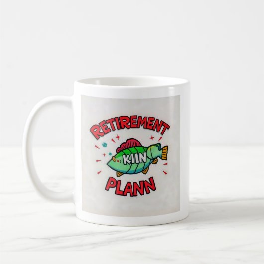 Mug Lâcher prise pour la retraite !" (Gauche)