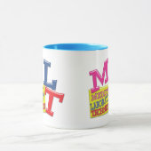 MUG L'ACRONYME LUNATIQUE D'AMUSEMENT DE MLT MARQUE (Centre)