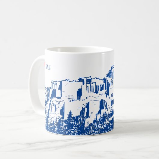Mug L'Acropole d'Athènes, Grèce (Devant gauche)