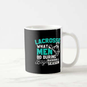 Mug Lacrosse Ce Que Les Hommes Font Pendant Les Garçon