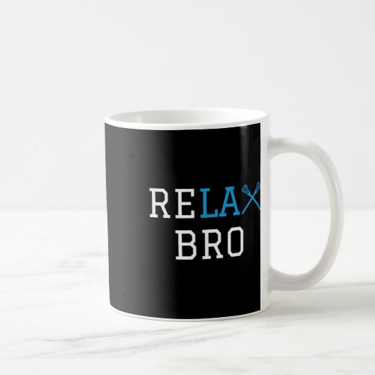 Mug Lacrosse - Lax - Relax Bro (Droite)