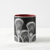 Mug Lacrosse Player Cadeau (Centre)