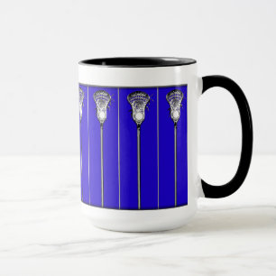 Mug Lacrosse Sports Blue