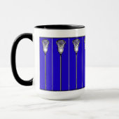 Mug Lacrosse Sports Blue (Gauche)