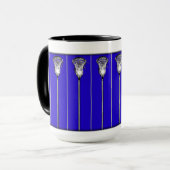 Mug Lacrosse Sports Blue (Devant gauche)