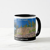 Mug Lacs Mammoth, lac George et Devils Postpile (Devant droit)
