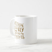 MUG L'ACTION EST LA CLÉ DE TOUT SUCCÈS (Devant gauche)
