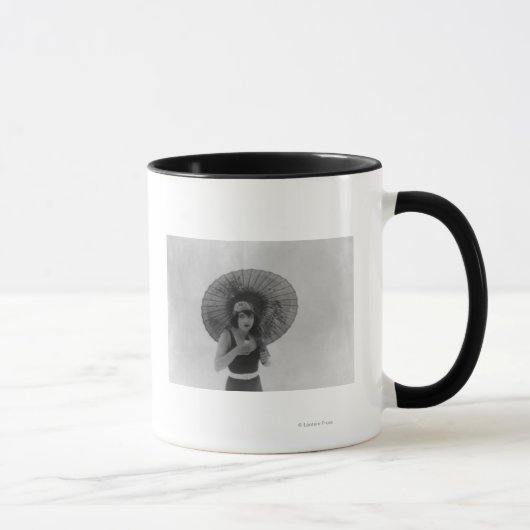 Mug L'Actrice Betty Compson Manger De La Crème De Glac (Droite)