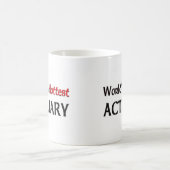 Mug L'actuaire le plus chaud des mondes (Centre)