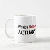 Mug L'actuaire le plus chaud des mondes (Gauche)