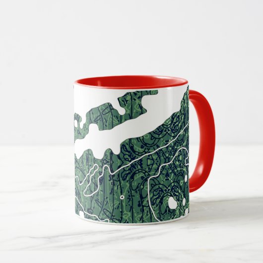 Mug Laden Bough Christmas (Devant droit)
