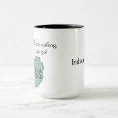 Mug L'Adirondacks appellent - lac indien (Centre)