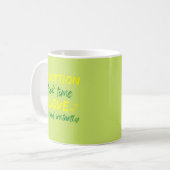 Mug L'Adoption A Pris Du Temps Amour Arrivé Instantané (Devant gauche)