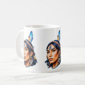 Mug Lady amérindienne (Devant gauche)