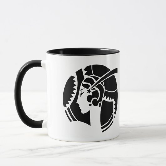 Mug Lady Art déco (Gauche)